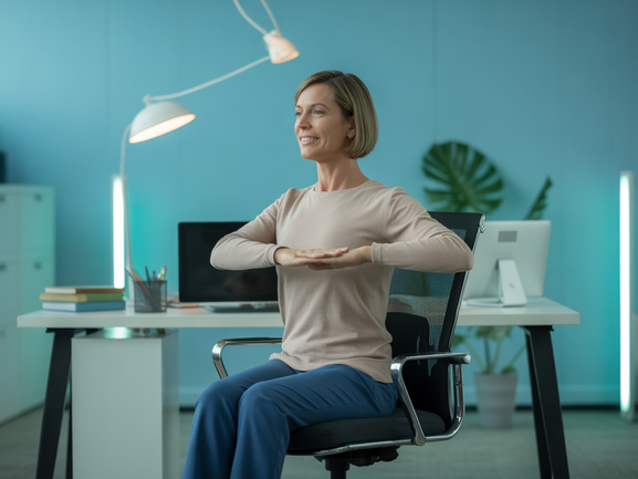 Simple Yoga Stretches to Combat Sitting All Day Effects