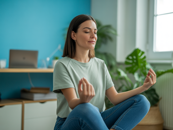 Meditação Louise Hay: Ansiedade no Home Office tem Solução