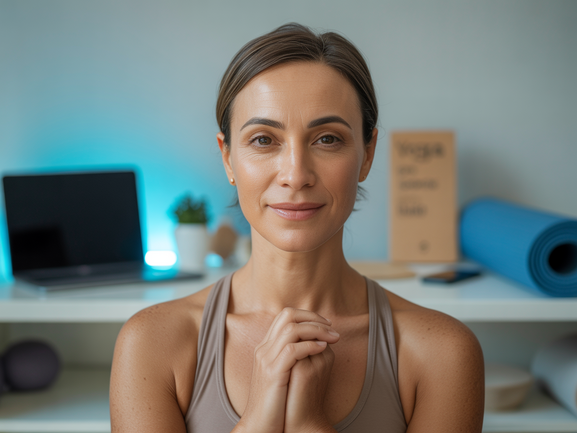 Luzia Vital: Professora de Yoga Online para Home Office