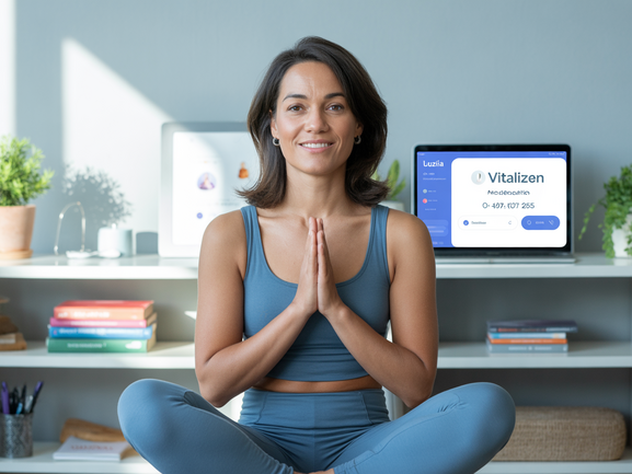 Luzia Vital: Yoga e Meditação para Ansiedade em Estudantes