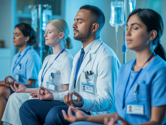 Meditação para Profissionais de Saúde no Plantão