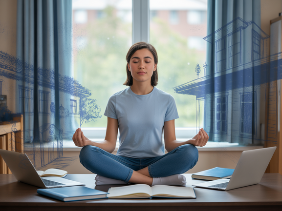 Meditação para Ansiedade: Guia para Foco nos Estudos 2025