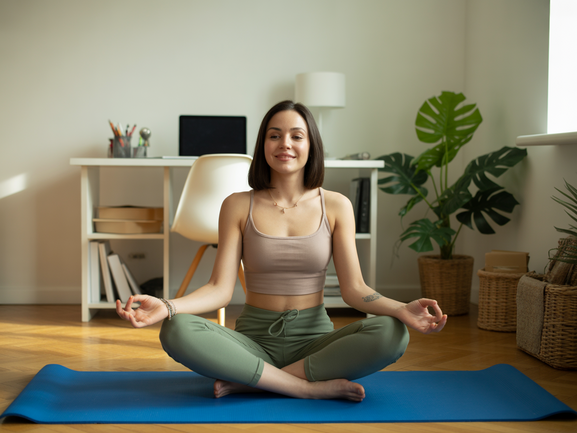 Yoga para Empreendedoras: Produtividade em 15 Minutos