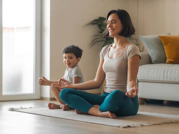 Bem-Estar Integral para Mães Solo: Yoga e Autocuidado Prático
