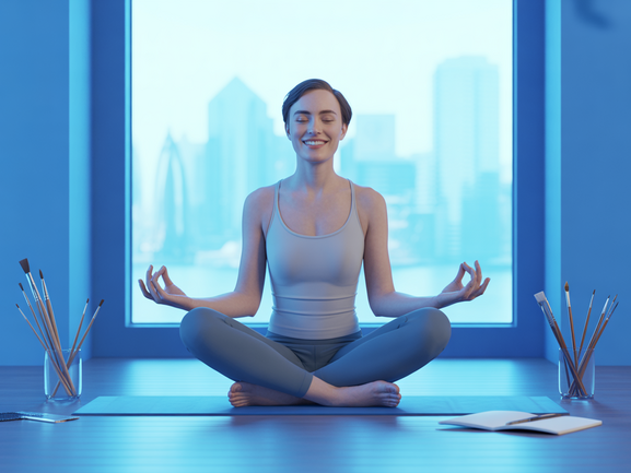 Yoga para Criatividade: Desbloqueie seu Potencial Artístico