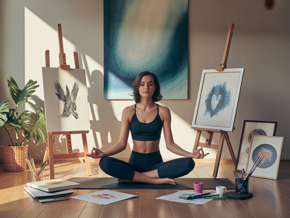 Filosofia do Yoga e Criatividade: Um Guia para Artistas