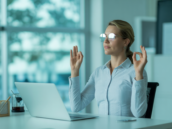 Como Reduzir o Estresse no Trabalho com Yoga e Frases de Inspiração