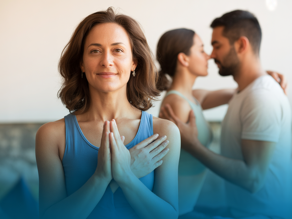 Luzia Vital: A Professora de Yoga que Conecta Casais