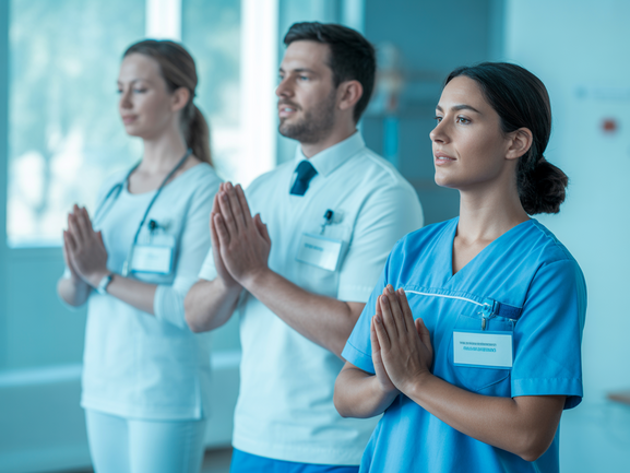 Yoga para Trabalhadores da Saúde: Combata o Estresse em Plantões