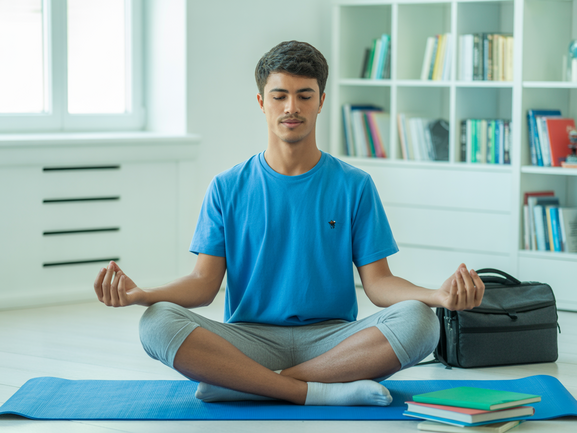 Yoga para Ansiedade na Faculdade: Guia para Foco