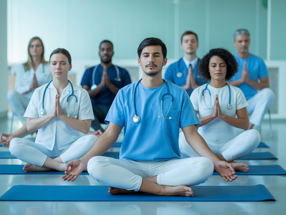 Yoga para Trabalhadores da Saúde: Guia para 2026