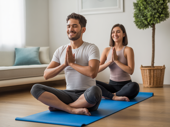 Yoga em Casal: Guia para Fortalecer a Conexão e Intimidade