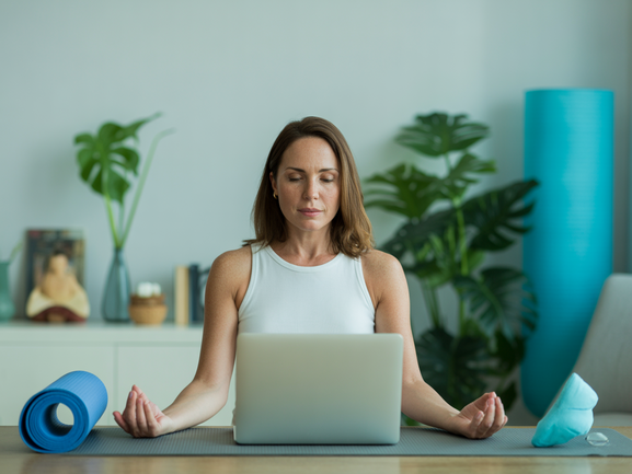 Yoga no Home Office: Guia para Aumentar a Produtividade 2026