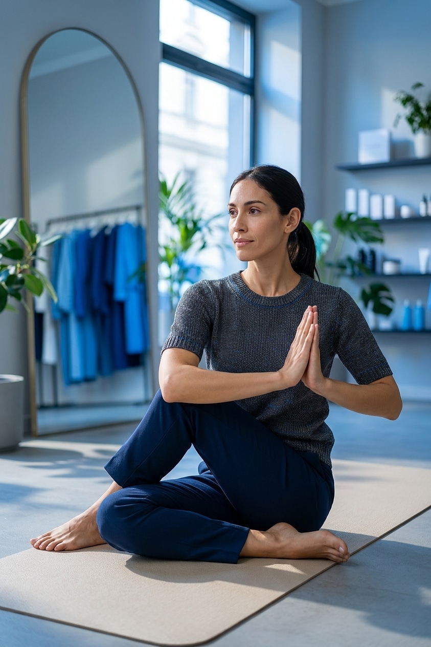 Yoga para Empreendedora de Moda: Bem-Estar em 5 Minutos