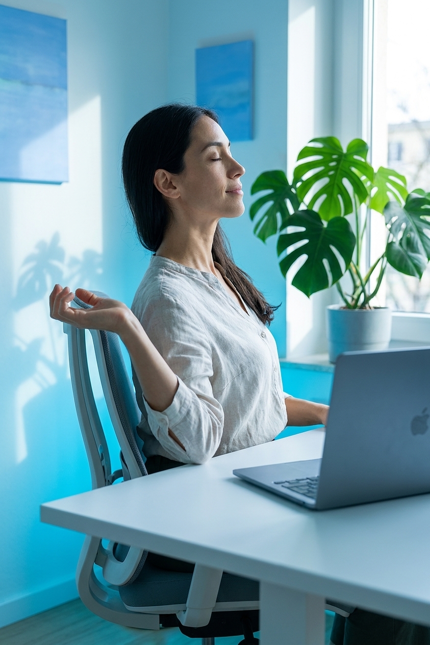 Yoga para Profissionais Remotos: Transforme Sua Rotina em 5 Minutos