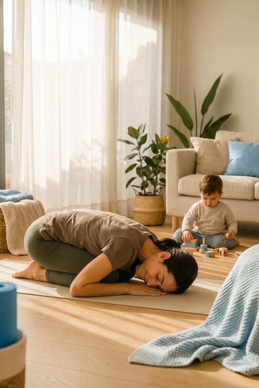 Yoga para Mães Solo: Guia Prático de Autocuidado Diário