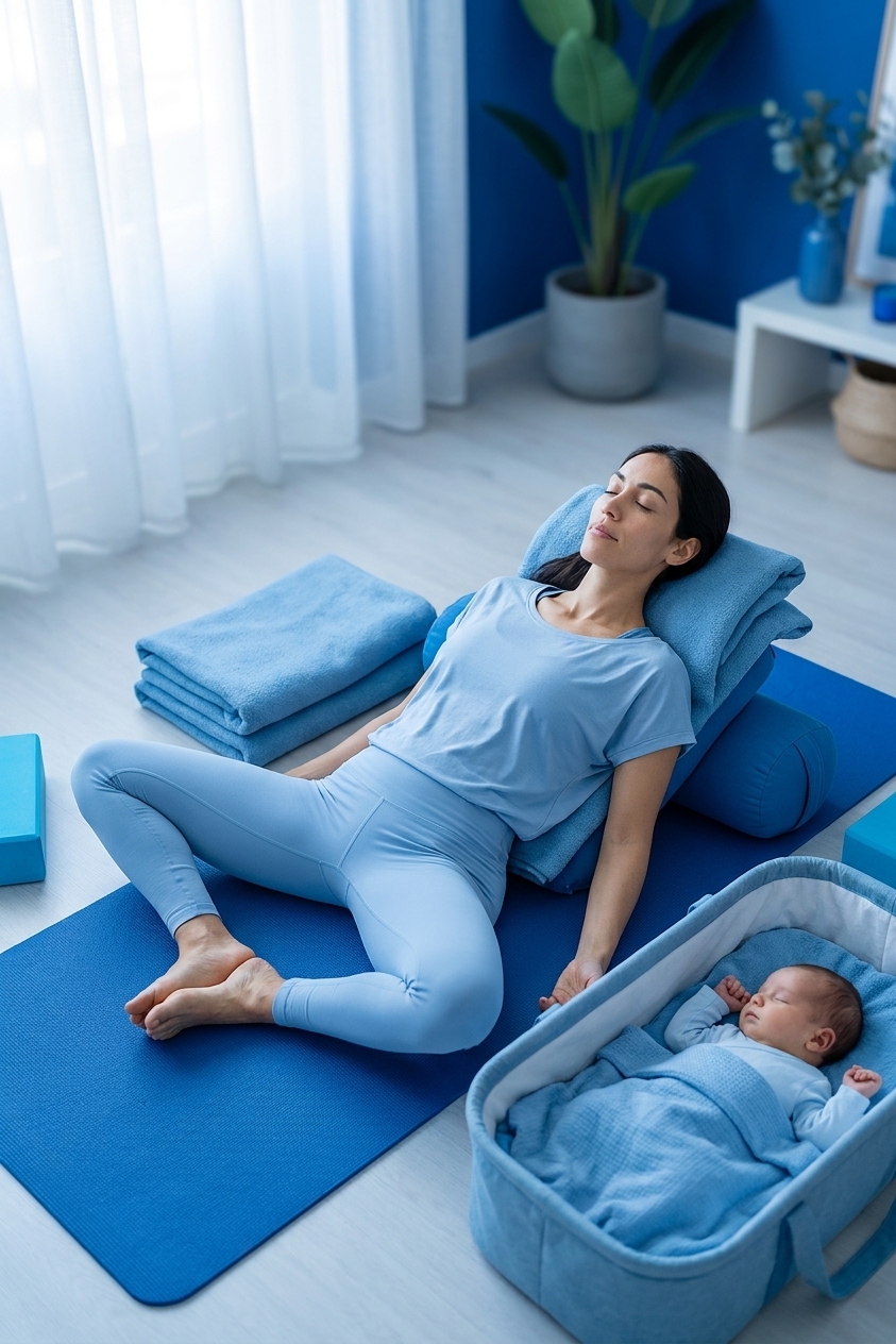 Bem-Estar Integral Pós-Parto: Yoga e Meditação Para Mães Recém-Paridas Recuperarem o Equilíbrio