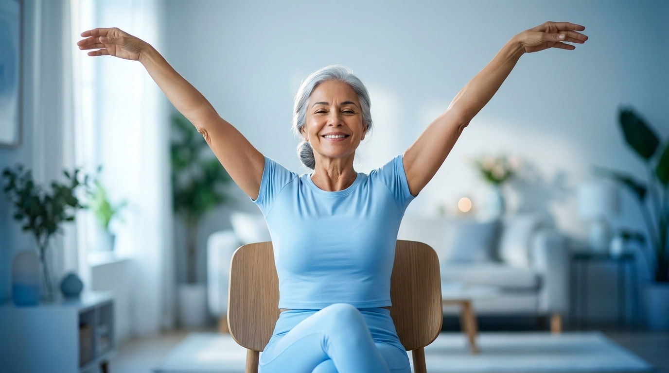 Frases de Inspiração para Idosa Ativa: Yoga na Cadeira e Bem-Estar