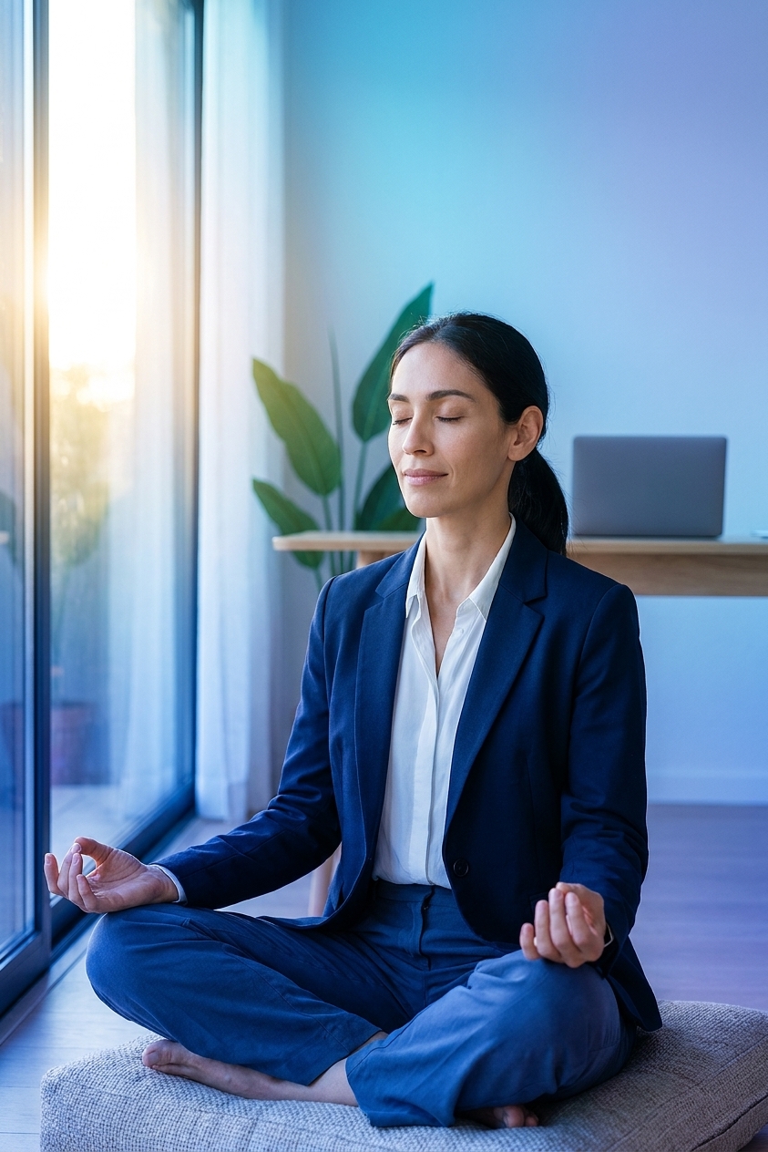 Bem-Estar Integral na Liderança: Meditação Matinal para Gestores