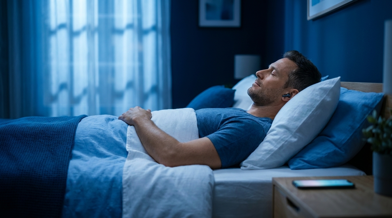 Meditação Noturna Guiada: O Caminho Masculino para o Sono Reparador